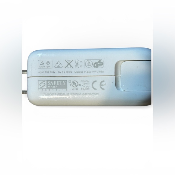 Apple MagSafe 2 45W MacBook Air Charger A1436 OEM Power Adapter Untested - Picture 2 of 8